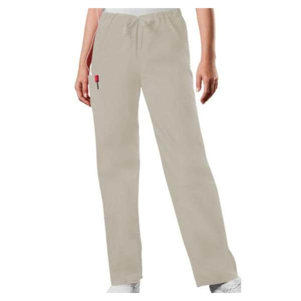 Cherokee Scrub Pant 3 Pockets X-Large Khaki Unisex Ea