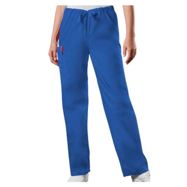 Cherokee Scrub Pant 65% Plstr/35% Ctn 3 Pockets Large Royal Blue Unisex Ea