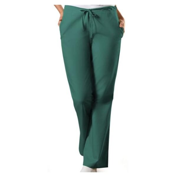 Scrub Pant 65% Polyester / 35% Cotton 3 Pockets 2X Small Hunter Womens Ea