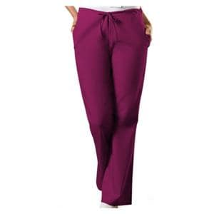 Scrub Pant 3 Pockets X-Large Wine Womens Ea