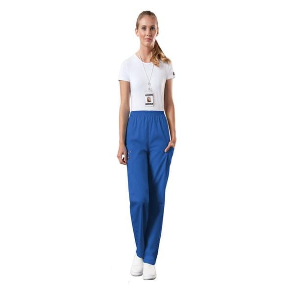 Cherokee Scrubs Pants Flexibles (Contrast Navy) Mid Rise Knit Waist Pull-On  Pant Navy medical Uniforms | Medshop Malaysia