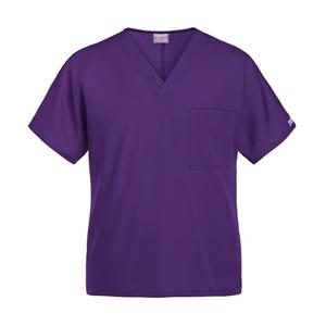 Cherokee Scrub Shirt Poly/Ctn V-Neck 1 Pocket Short Sleeves Large Grp Unisex Ea