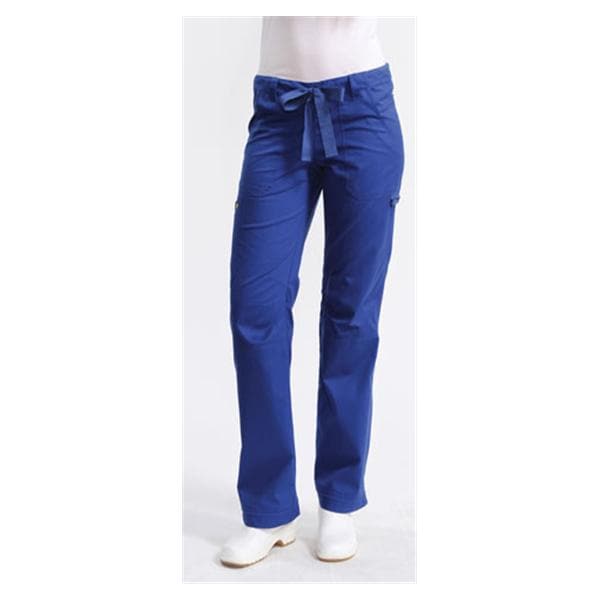 Scrub Pant 55% Cotton / 45% Polyester 6 Pockets 3X Large Galaxy Blue Womens Ea
