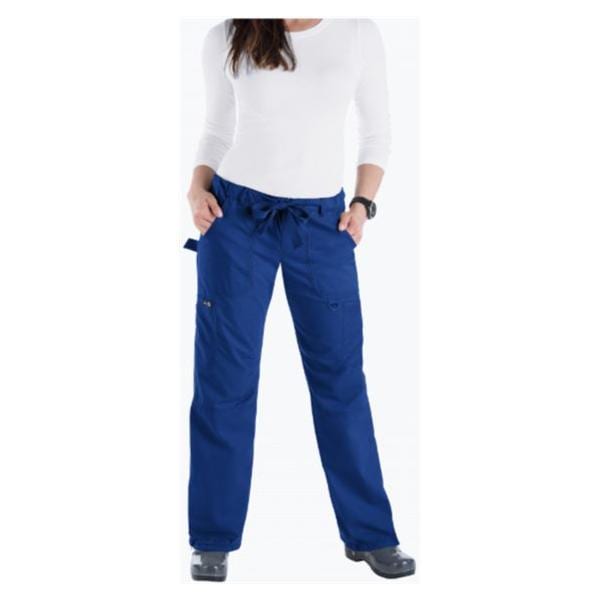 Scrub Pant 55% Cotton / 45% Polyester 6 Pockets 3X Large Galaxy Blue Womens Ea