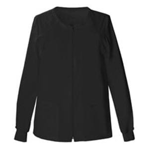 Warm-Up Jacket 3 Pockets Long Sleeves / Knit Cuff X-Large Black Ea