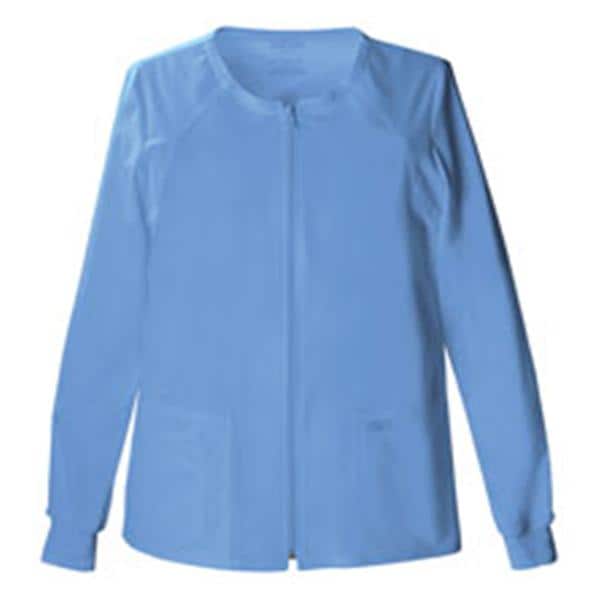 Warm-Up Jacket 4 Pockets X-Small Ceil Blue Womens Ea