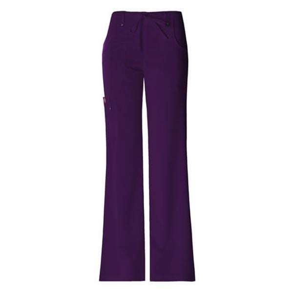 Dickies Scrub Pant 3 Pockets Large Eggplant Womens Ea