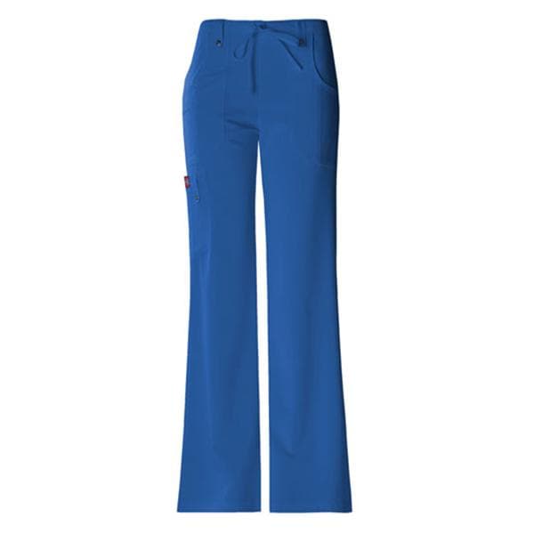 Dickies Scrub Pant 3 Pockets Small Royal Blue Womens Ea