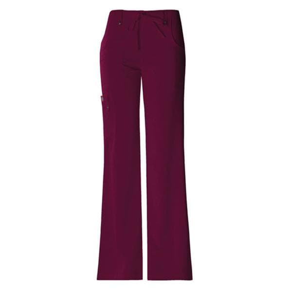 Dickies Scrub Pant 3 Pockets Small Wine Womens Ea