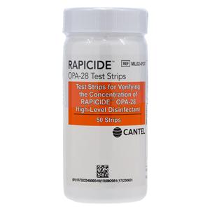 Rapicide OPA/28 High Level Disinfectant Test Strip 50/Bx