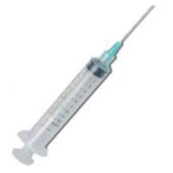 Hypodermic Syringe/Needle 20gx1-1/2" 10-12cc Yellow Cnvntnl No Dead Spc 100/Bx