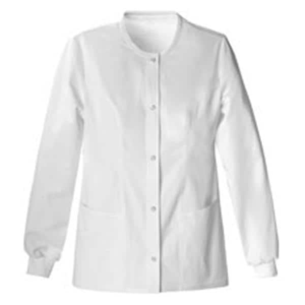 Luxe Warm-Up Jacket X-Large White Ea