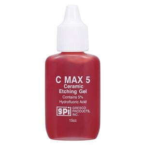 C Max 5 Ceramic Etching Gel 15cc/Bt