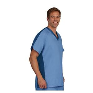 Fashion Seal Scrub Shirt 7182 Unisex 5X Large Navy / Ceil Ea