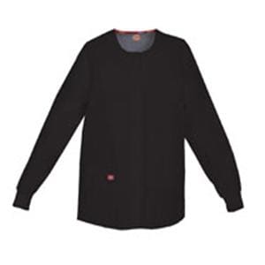 Warm-Up Jacket 2 Pockets Knit Cuffs X-Small Black Womens Ea