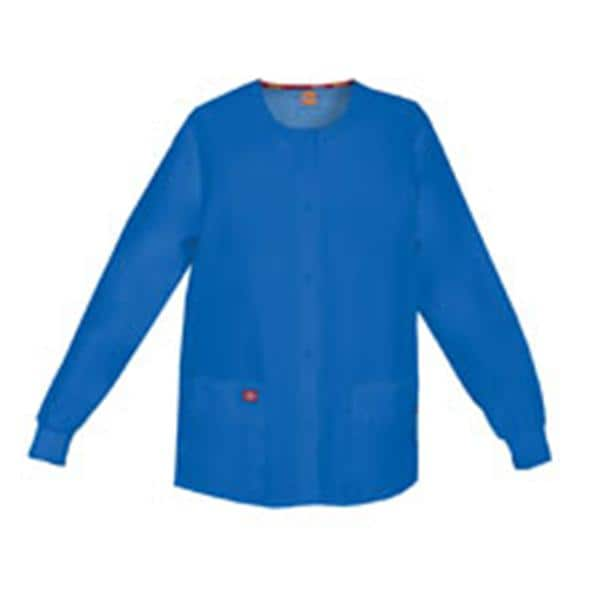 Warm-Up Jacket Knit Cuffs 4X Large Royal Blue Womens Ea