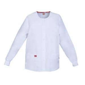 Warm-Up Jacket 2 Pockets 5X Large White Womens Ea