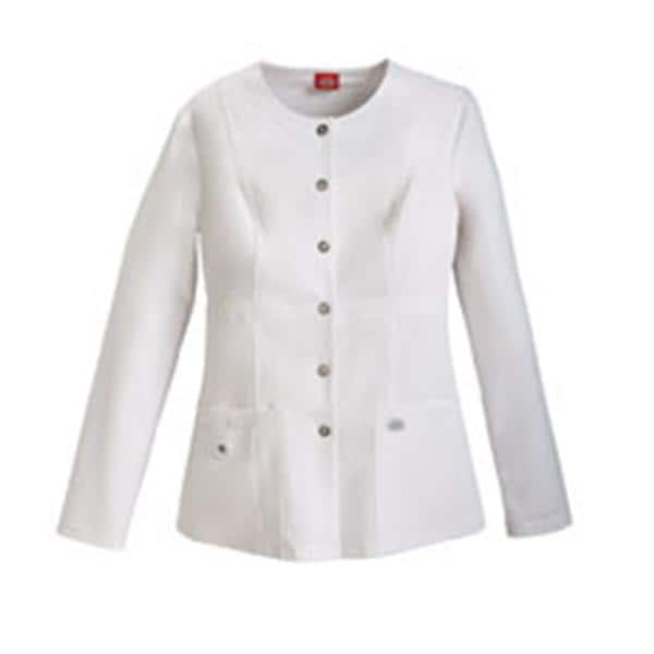 Warm-Up Jacket 3 Pockets Medium White Ea