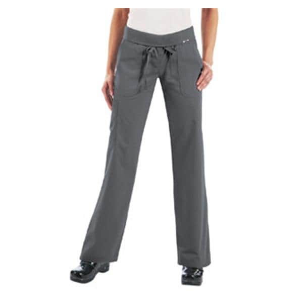 Scrub Pant 55% Cotton / 45% Polyester 5 Pockets Medium Steel Grey Womens Ea