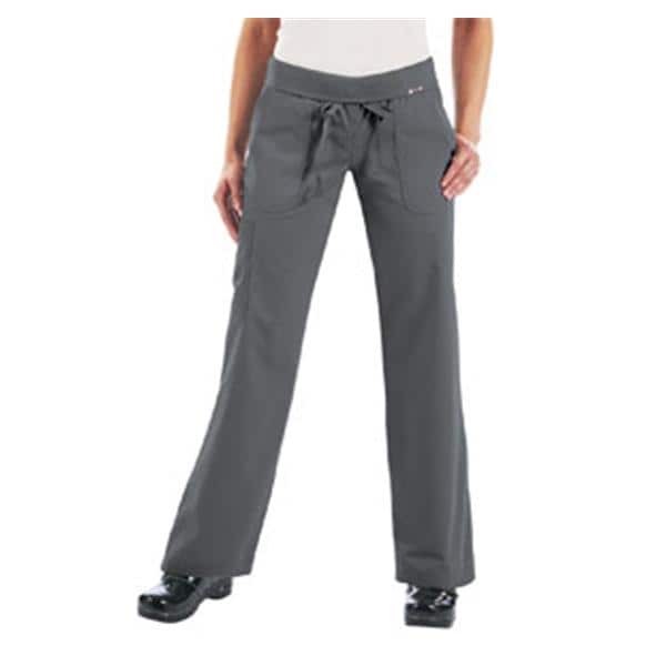 Scrub Pant 55% Cotton / 45% Polyester 5 Pockets X-Small Steel Grey Womens Ea