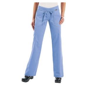 Scrub Pant 55% Cot / 45% Plystr Multiple Pockets Medium Ceil Blue Womens Ea