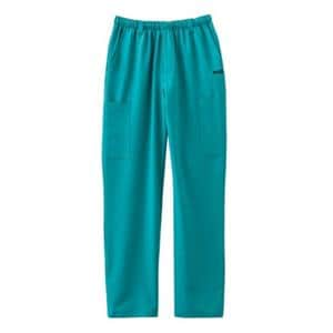 Scrub Pant Poly/Ryn/Spndx 7 Pockets 3X Large Teal Mens Ea