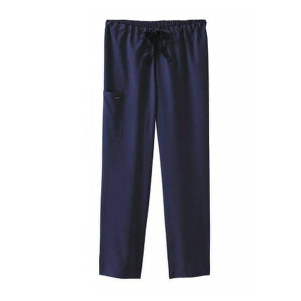 Jockey Scrub Pant Poly/Ryn/Spndx 2 Pockets Medium New Navy Unisex Ea