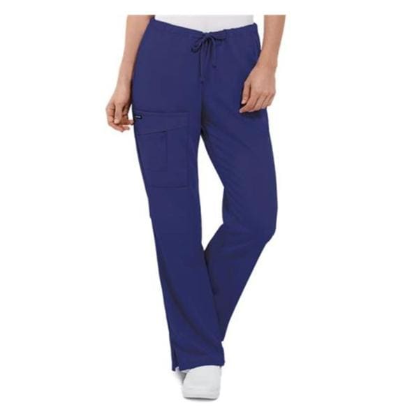 Jockey Scrub Pant Poly/Ryn/Spndx 4 Pockets Medium Galaxy Blue Womens Ea