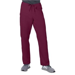 Scrub Pant 2 Pockets X-Small Wine Unisex Ea