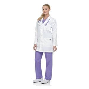 Lab Coat Long Sleeves 35 in 2X Small White Womens Ea