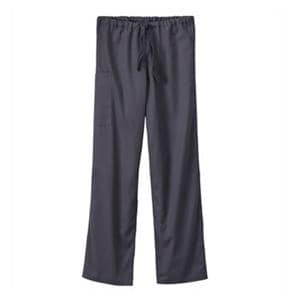 Scrub Pant Poly/Ctn 2 Pockets Medium Charcoal Unisex Ea