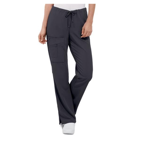 Jockey Scrub Pant 72% Plystr / 21% Rayon / 7% Spndx 4 Pkts Large Char Womens Ea