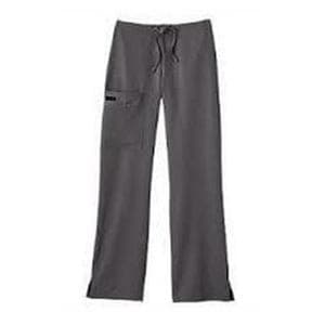 Jockey Scrub Pant Poly/Ryn/Spndx 4 Pockets Medium Charcoal Womens Ea