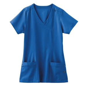 Jockey Scrub Shirt 2306 Womens Large Royal Blue Ea
