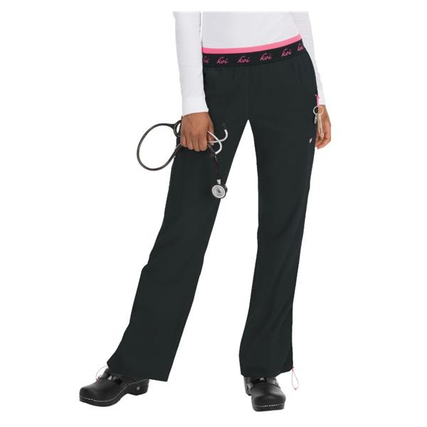 Scrub Pant Spirit Womens Small Tall Black Ea