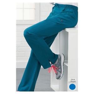 Jockey Scrub Pant 4 Pockets Large Royal Blue Womens Ea