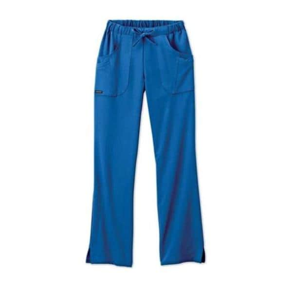 Jockey Scrub Pant 4 Pockets 3X Large Royal Blue Womens Ea