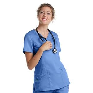 Scrub Top 3 Pockets Womens Ea