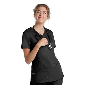 Scrub Top 3 Pockets Womens Ea