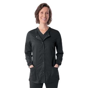 Proflex Warm-Up Jacket 3 Pockets Long Sleeves / Knit Cuff 5X Large Blk Womens Ea