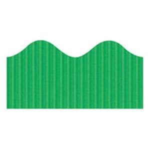 Pacon Bordette Scalloped Border Apple Green 1/PK