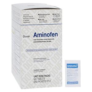 Aminofen Pain Reliever/Fever Reducer Tablets 325mg 250x2/Bx