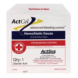 ActCel Hemostatic Cellulose Gauze 4x4