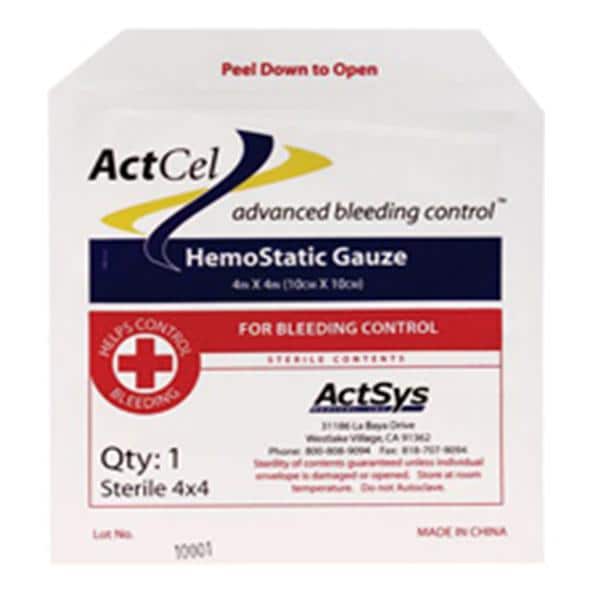 ActCel Hemostatic Cellulose Gauze 4x4"