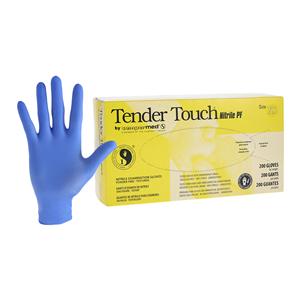 SemperCare Tender Touch Nitrile Exam Gloves X-Small Violet Blue Non-Sterile, 10 BX/CA