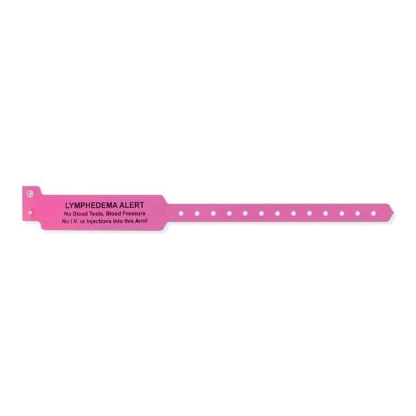 Sentry SuperBand Alert Wristband Polyester Pink Adult 250/Bx