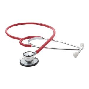 Proscope 670 Classic Stethoscope Adult Red Single Lumen Tubing Ea