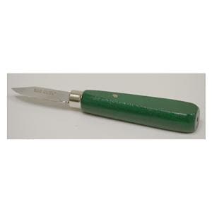 Lab Knife Size 6 Carbon Steel Green Ea