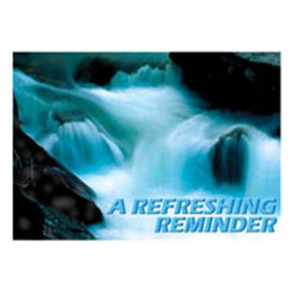 Imprinted Recall Cards Refreshing Falls 4 in x 6 in 250/Pk