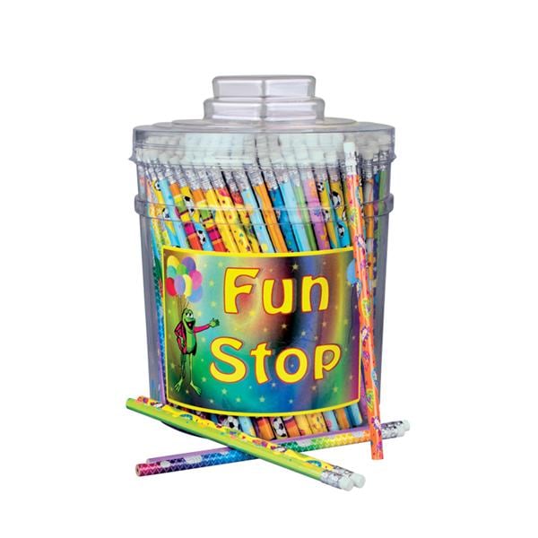 Canister Mix Pencils Assorted 288/Pk